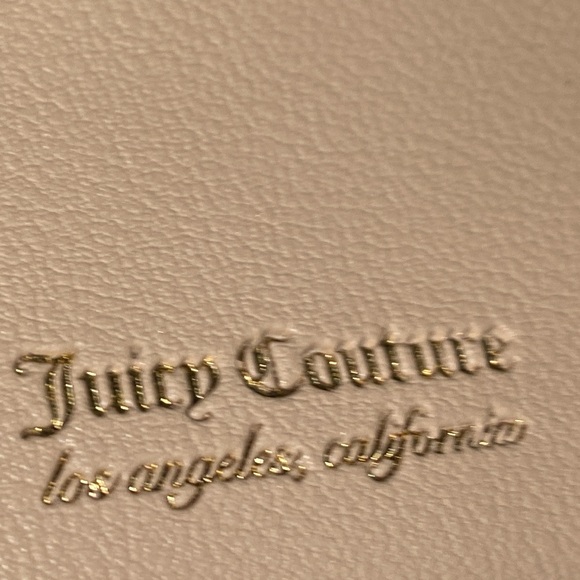 BNWT’s “Juicy Couture” Cafe Tan Gold Bestseller Rosie Weekender Duffle Bag Tote - Picture 9 of 17